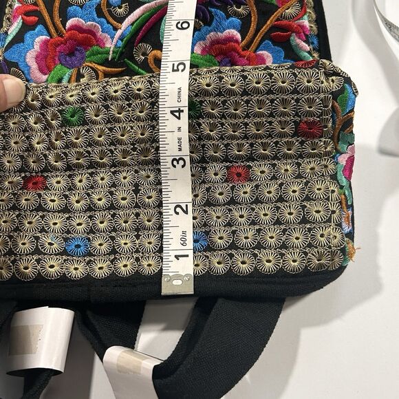 Goodhan‎ Vintage Brand Backpack Small Embroidered Floral - Picture 8 of 15